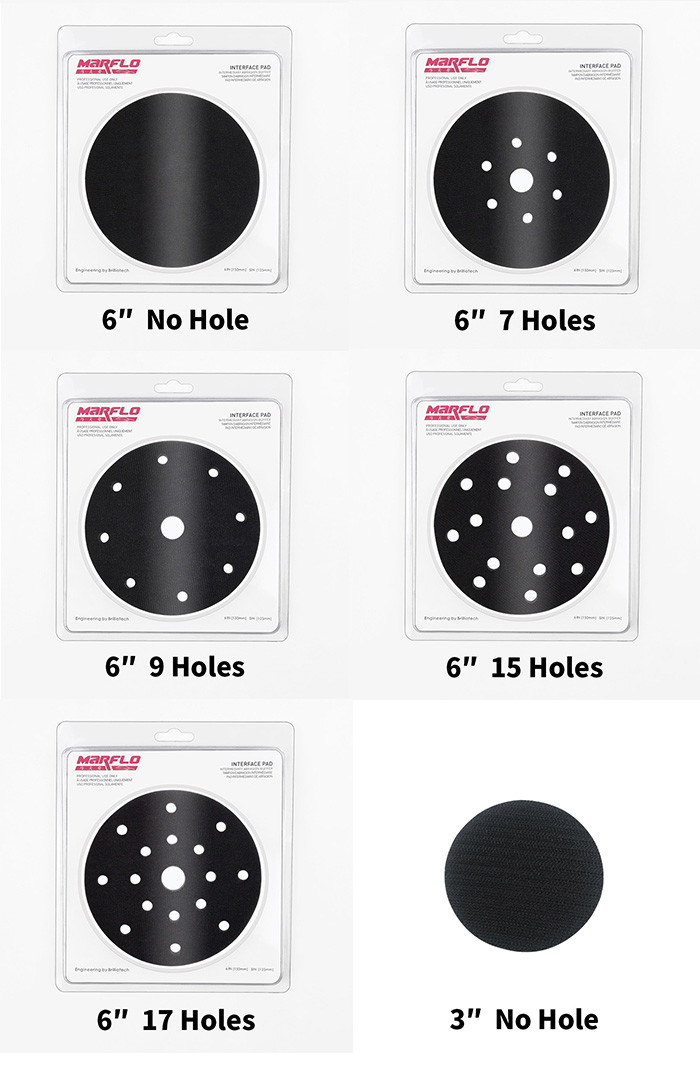 3 Inch 4 Inch Customized Auto Buffing Pads Polishing Pad For Drill