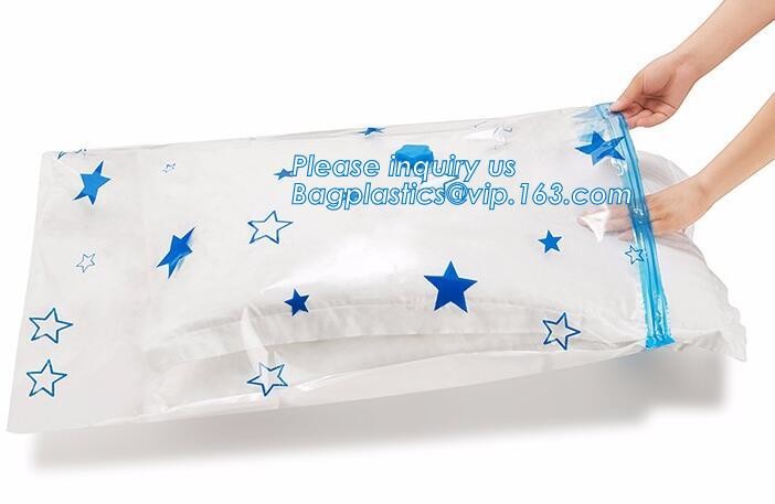 Embossing Resealable Vacuum Food Bags For Household Eco- friendly Texture Vacuum Food Storage Plastic Bag Rolls Moisture