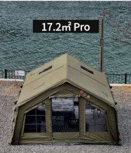 17.2-square-meter large inflatable house - type camping tent