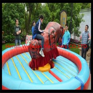 China Interesting Amusement park rides Mechanical Rodeo Bull for sale wholesale
