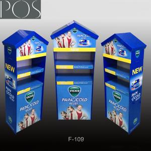 China PDQ custom display stand shelf in house structure wholesale