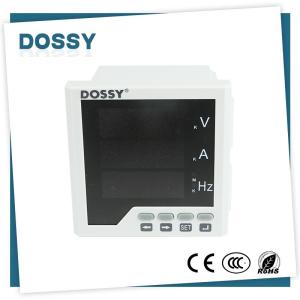 China 96x96mm LCD Voltage Ampere Frequency Three phase meter panel anolog meter for parameter measurement wholesale
