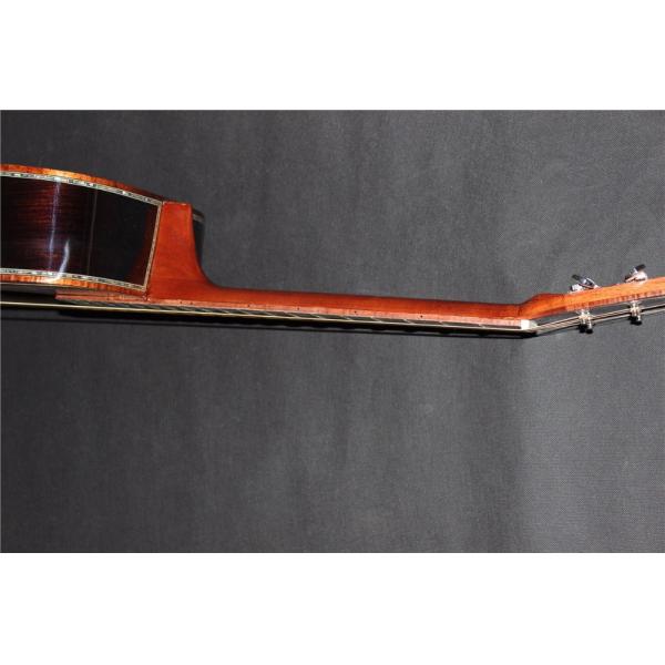 Custom guitar factory Top Quality ALL Solid Spruce Top AAAA Rosewood Back & Sides Acoustic D45 guitar