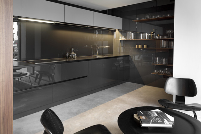 Transform Your Apartment Kitchen with Italian Style Custom Waterproof Wooden Cabinets