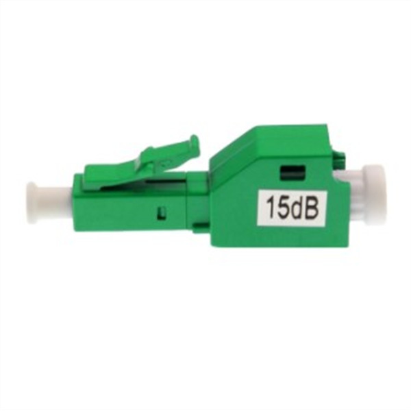 Single Mode 15dB SM LC APC Variable Fiber Optic Attenuator Ion Doped