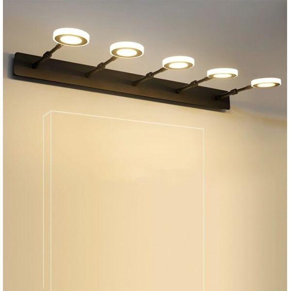 360 Degree Rotating Makeup Lights LED Vanity Light Bathroom Mirror Cabinet Light (WH-MR-76)