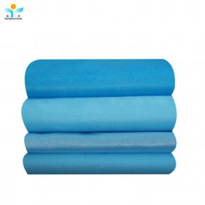 China 3.2M Blue SMS Non Woven Fabric Roll Anti Tear CE ISO9001 wholesale