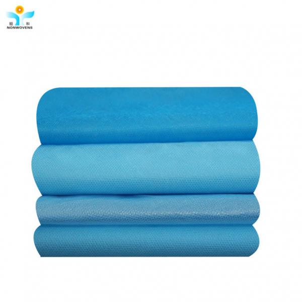 Quality 3.2M Blue SMS Non Woven Fabric Roll Anti Tear CE ISO9001 for sale
