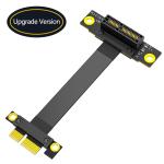 36PIN PCI-E 1X 270 Degree PCI-e Extension Cable For PCI Express Up to PCI-E Gen3