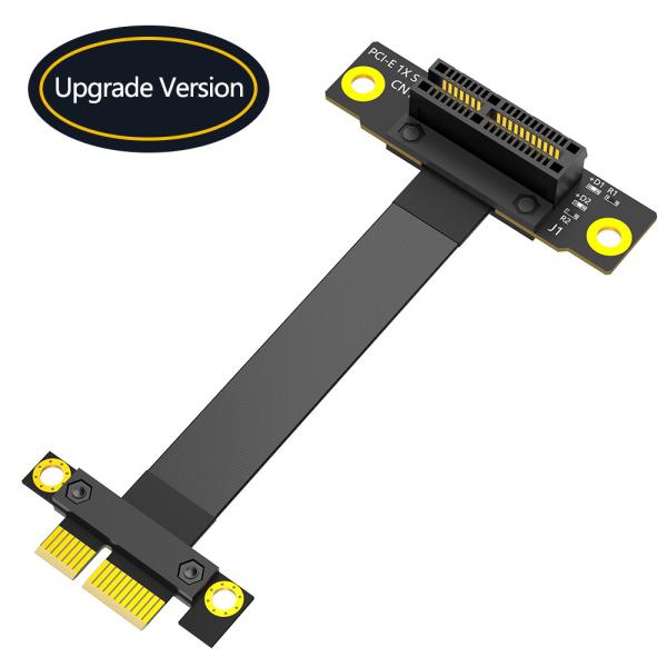 36PIN PCI-E 1X 270 Degree PCI-e Extension Cable For PCI Express Up to PCI-E Gen3