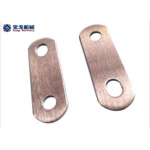 China Nickel Plate Copper Battery Bus Bar / Battery Terminal Mount Busbars wholesale