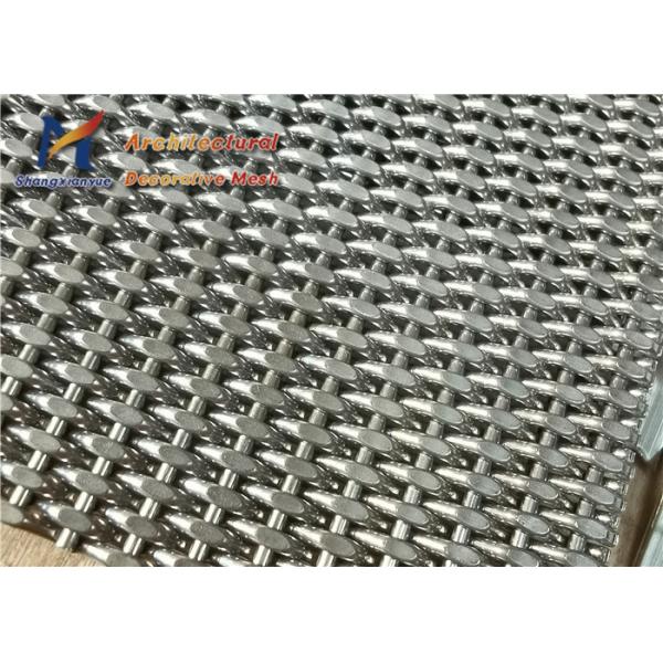 Opaque Architectural Wire Mesh Panels 1.5mm Stainless Steel SS316
