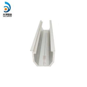 China T5 Photovoltaic Solar Panel Mounting Structure T6 Aluminum Linear Rail wholesale