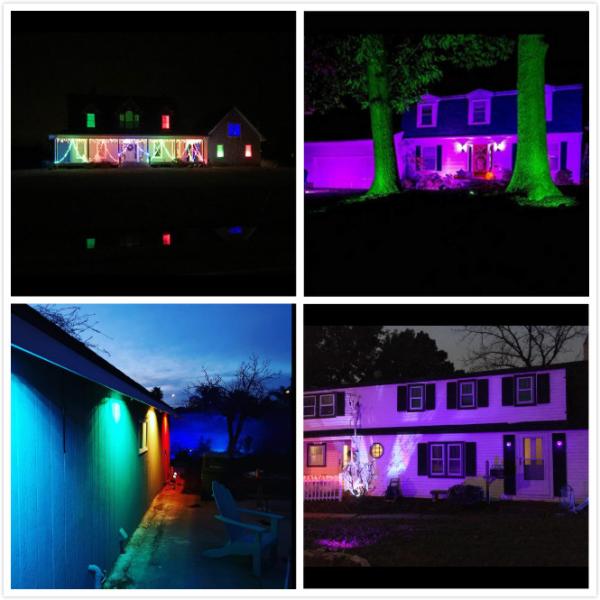 10w 20w 30w Outdoor LED Flood Lights , IP65 RGB LED Flood Lights Weather Proof