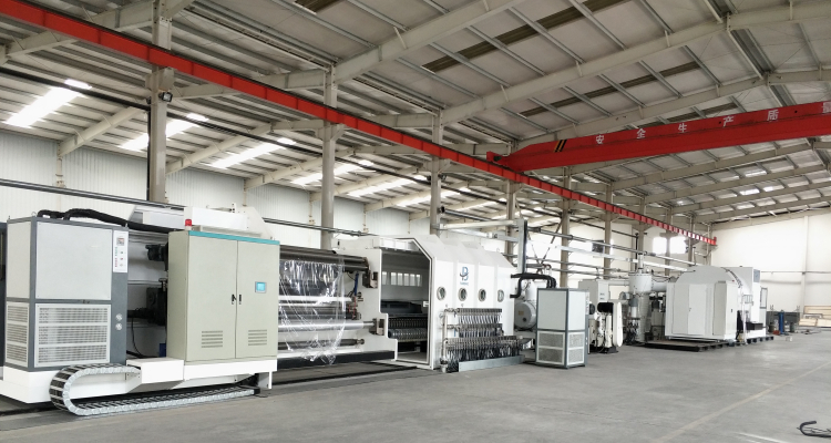 Roll to Roll Function vacuum metallizer for BOPP PET CPP PVC Film in Carton Packaging