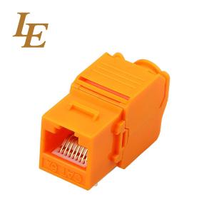 China K055 Cat6 Cat6A Network Keystone Jack Unshielded RJ45 Toolless wholesale