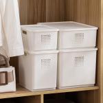 Injection 10kg Stackable Plastic Storage Box Multi Function Organizing