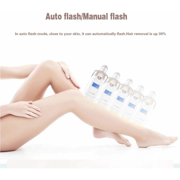 PSE Painless 400000 Flashes handheld laser hair removal device
