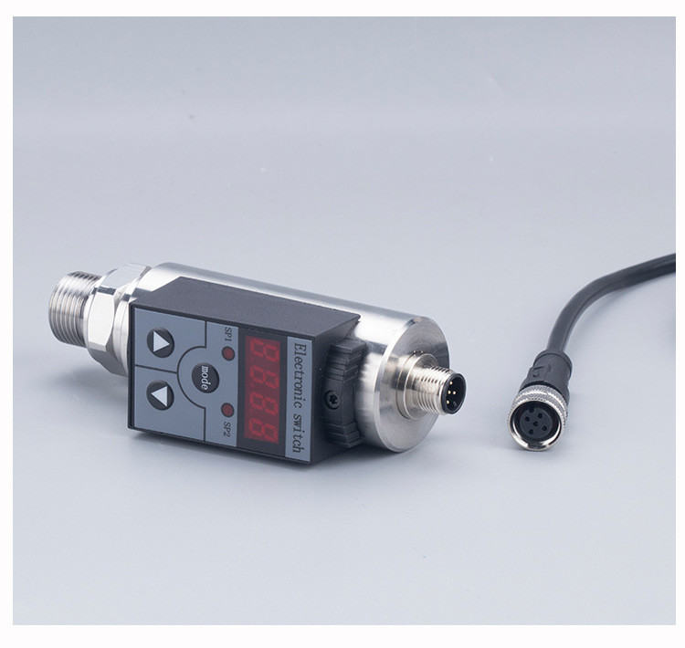 Smart Digital PNP Relay Pressure Sensor Controller Differential Pressure Switch Sensor