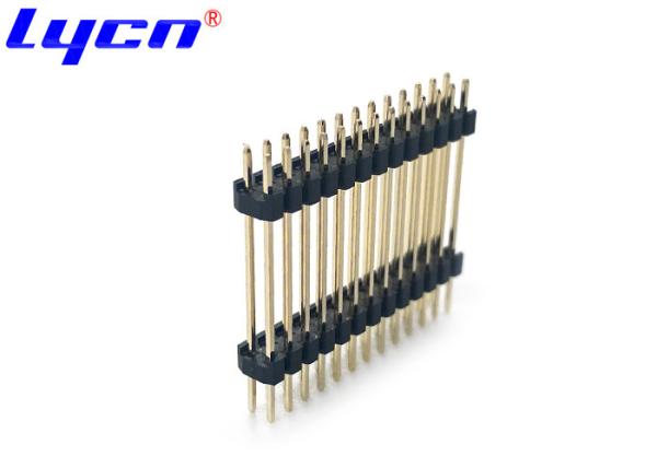 Quality Straight DIP Pin Header Connectors Male 2.0mm Pitch Gold Plated for sale