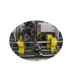 Stable Semi Auto Stitching Machine , Corrugated Box Stitcher Double Servo