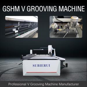 China 1240 Hydraulic High Speed V Grooving Machine For Stainless Steel Ornament Production wholesale
