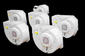 355mm Forward Centrifugal Fan With 8 Pole Three Phase AC Motor For Ventilation