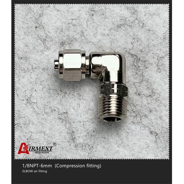 One Touch Tube Quick Connect Air Fittings 1/8NPT-6mm Air Spring Parts