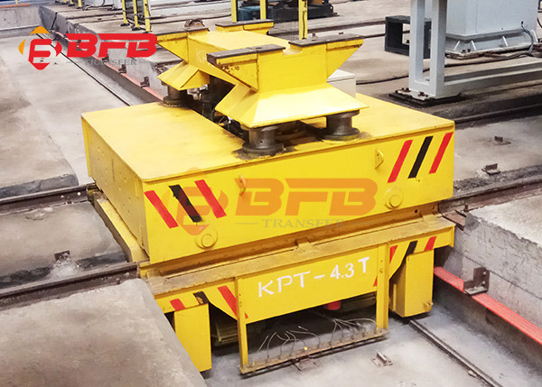 Anti Heat Factory Transfer Cart Cylinder 1 - 300 Load Capacity Move On Rails