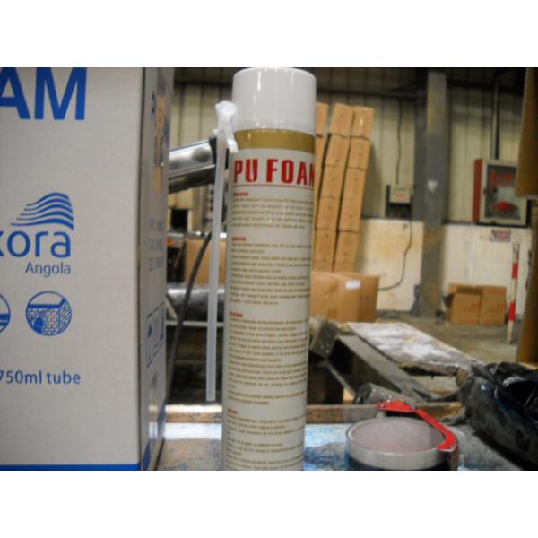 High Density Polyurethane Spray Foam / Winter PU Foam Insulation Spray Can