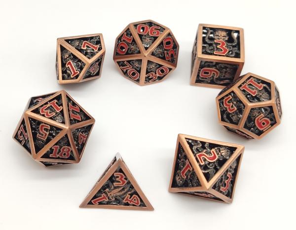 Quality Practical Bulk Custom Polyhedral Dice Set Odorless Manual Grinding for sale