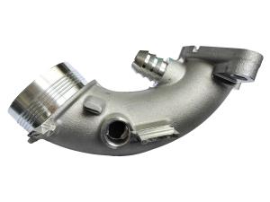 China Aluminum Alloy Permanent Mold Casting Precision Machining Elbow Pipe wholesale