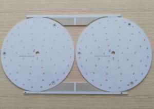 China LED Aluminum PCB Single Layer Wite Soldermask PCB Board manufacturer wholesale