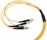 2mm Duplex Optical Fiber Pigtail FC UPC Single Mode G652D