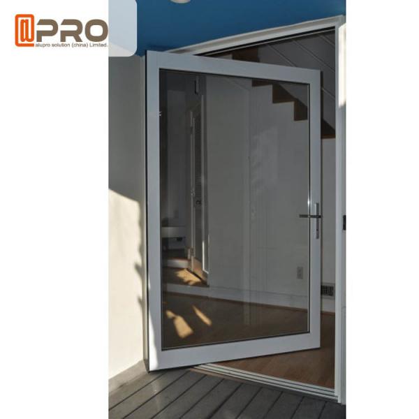 Quality Customized Size Aluminum Glass Pivot Entry Door / Center Pivot Door front door pivot door aluminum pivot front door for sale