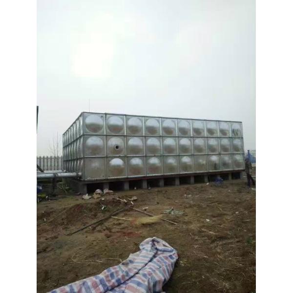 8000L 304 Stainless Steel Large Rectangular Ss Steel Water Tanks For Drinking Water