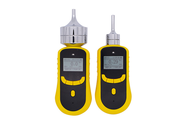 Accurate Pumping Handheld Carbon Dioxide Detector LCD Display With Data Logging