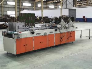 China 300g/M2 Carton Box Gluing Machine Electric Driven Orange for Corrugated Box wholesale