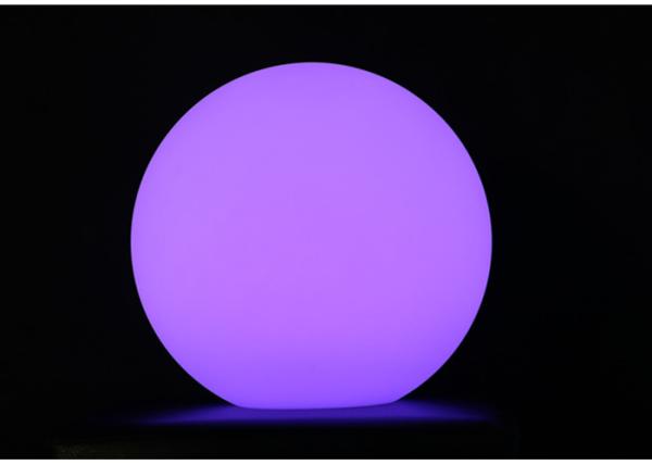 Quality Floating Waterproof Led Light Furniture Glow Swimming Pool Ball 20cm Eco Friendly for sale