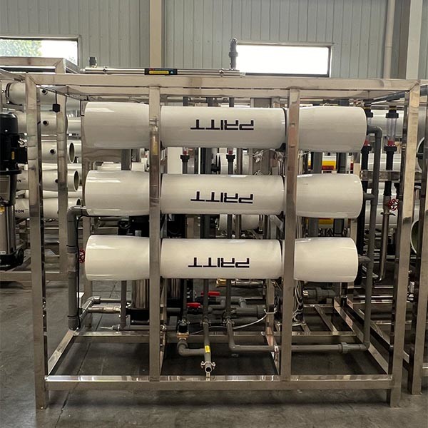 Automatic 3 ton of double-stage reverse osmosis equipment for Industrial Applications