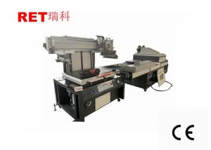 China 3 / 4 Automatic Screen Printing Machine With Automatic Discharge And Artificial Feeding on sale