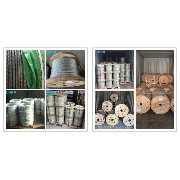 Galvanized Steel Wire Strand for Electricity Messenger Guy Wire Stay Wire ISO9001