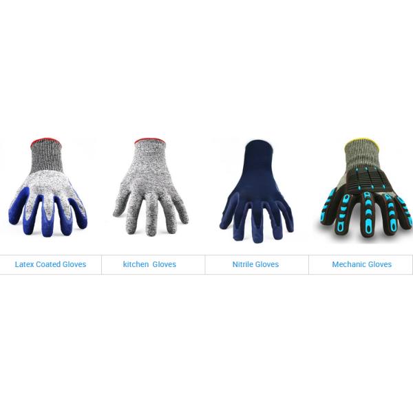 Anti Cut PPE Protective Gloves , Level 5 Safety Work Gloves Mining Industry