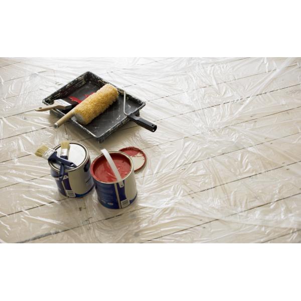 plastic drop cloth sheet painter painting