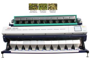 High Frequency Solenoid Valve Bean Color Sorter Machine For High Accuracy Sorting