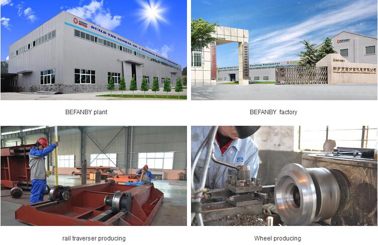 steer industrial trailers on steel rails
