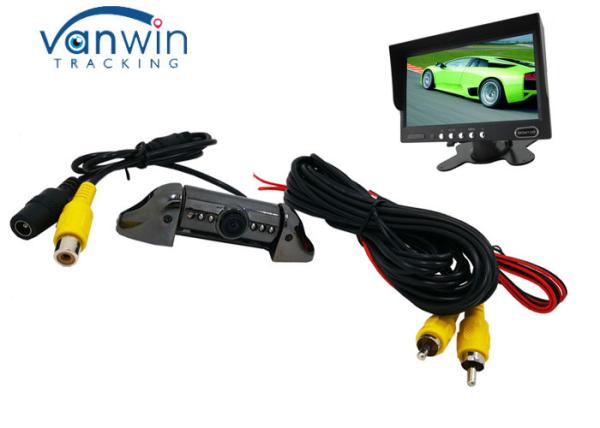 Quality Taxi Vehicle Hidden Camera DVR system , Frontview or Rearview Cam with 6 IR lights for sale