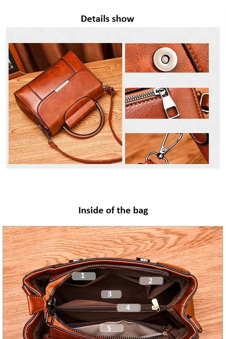 Main Material PU Classic Clutch Handbag Simple Solid Color Cross-Body/Shoulder Bag