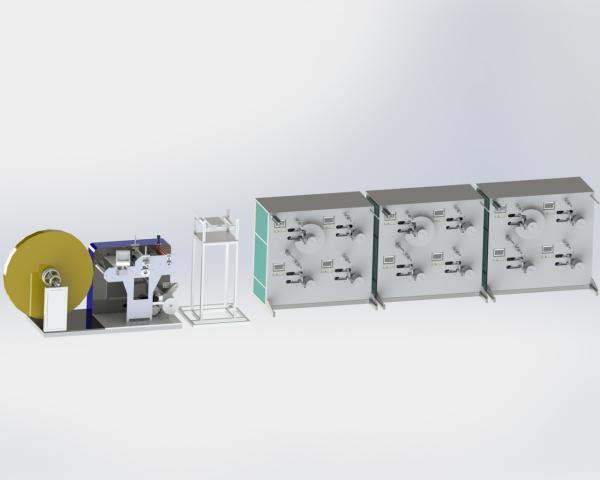 Quality Environmentally Friendly Paper Strapping Production Line for sale