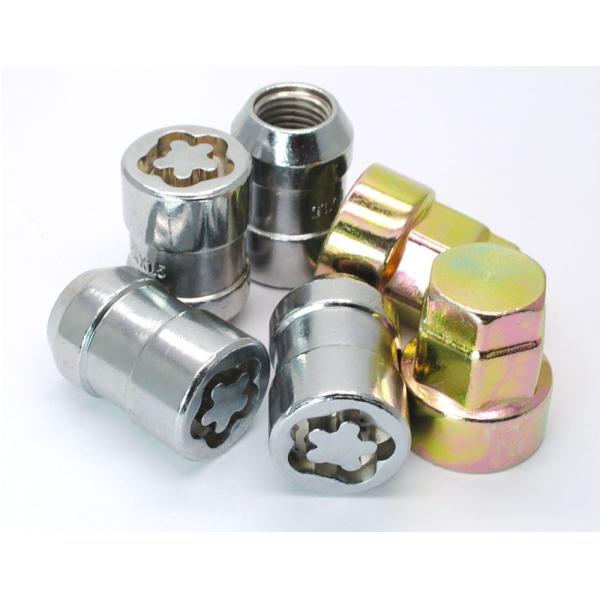 Security Anti Sheft Locking Wheel Nuts Thread M12x1.5 For Lincoln / Mkx / Ford
